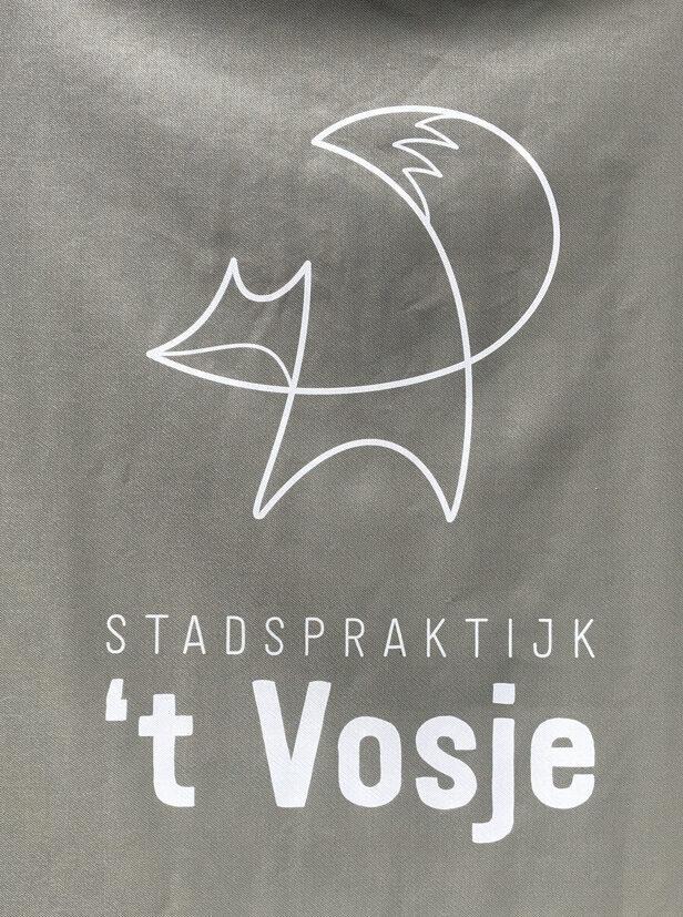 Logo stadspraktijk " 't Vosje"