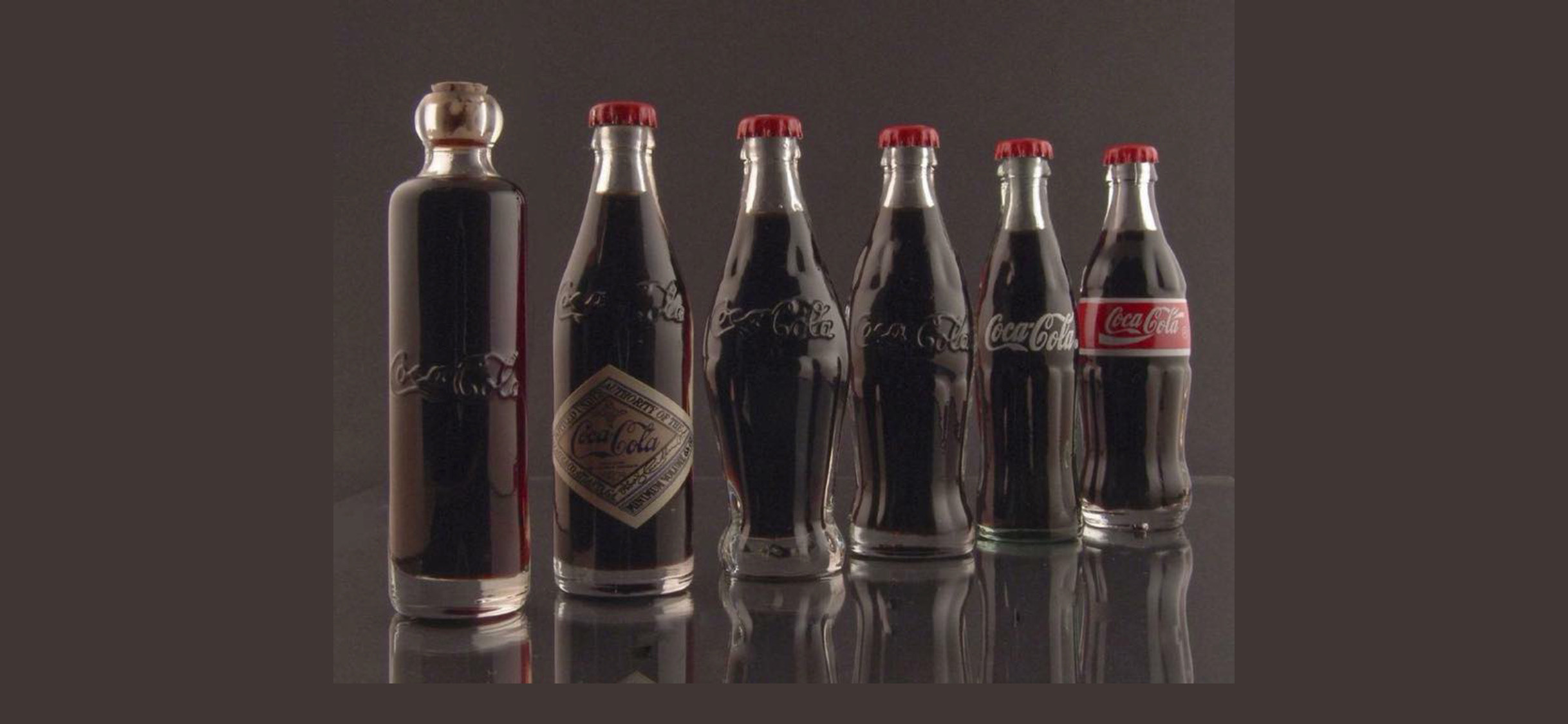 Coca Cola flesjes: evolutie